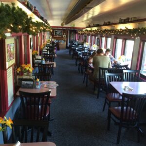 Dining Car at Mt. Rainier Railroad Dining Company