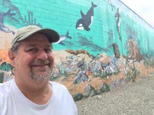 Undersea World mural in Port Orcahrd