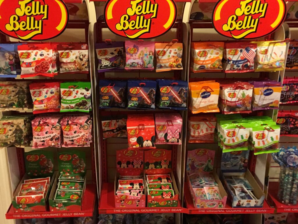 One of the Jelly Belly Walls