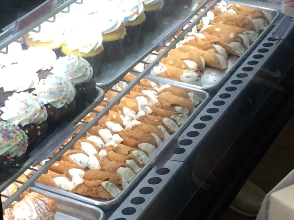 Cannoli at Carlo's Bake Shop in Hoboken