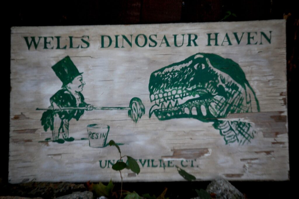 Wells Dinosaur Haven in Uncasville, CT