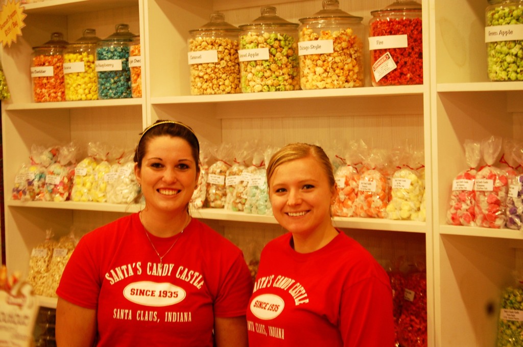 Santa's Helpers at the Candy Castle.