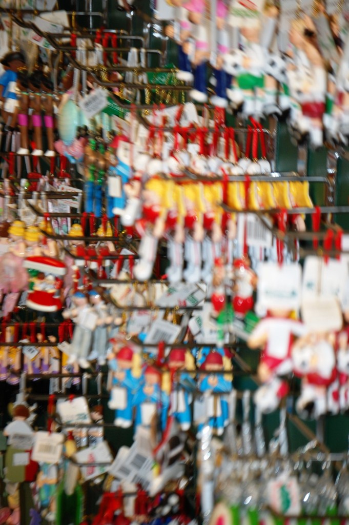 Hundreds of ornaments at the Christmas Store