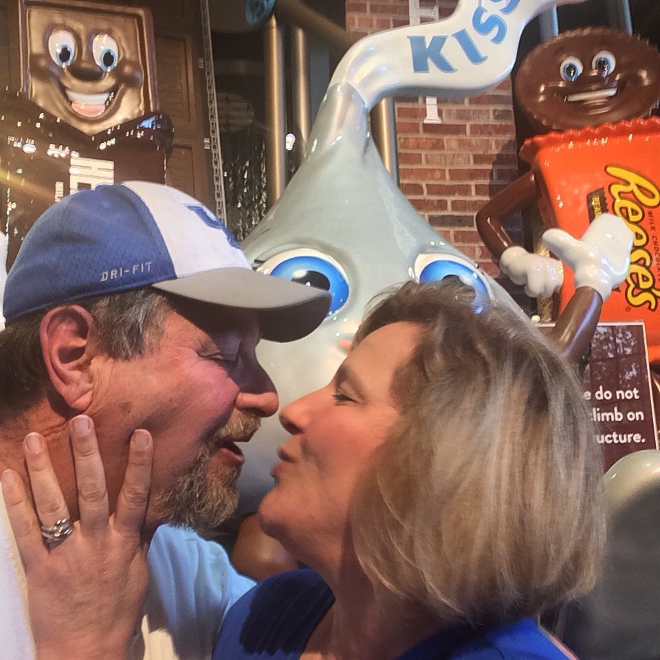 An obligatory Hershey Kiss from Julianne