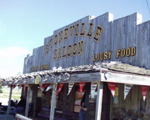 Stoneville Saloon in Alzada, MT taken in June 2005