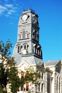 The County Court House in Granbury, Texas