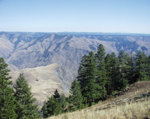 A view of Hells Canyon