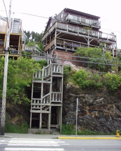 House on Stilts in Ketchikan