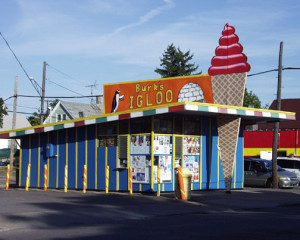 Old Ice Cream Shop in Hamtramck