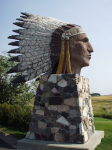 Indian Head Side View, Indian Head, SK, Canada