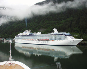 Cruise Ship in Juneau