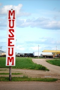 Museum sign in Kadoka, SD