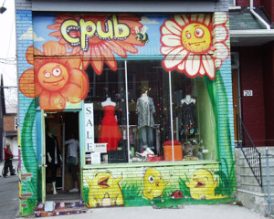 CPub Clothing Shop in Kensington