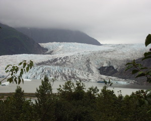 Mendenhall Glacier near Juneau