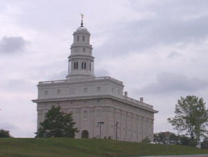 Another view of the Nauvoo Temple in 2002