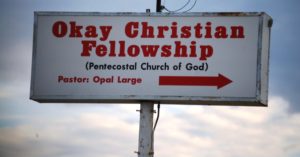 This church caters to Okay followers