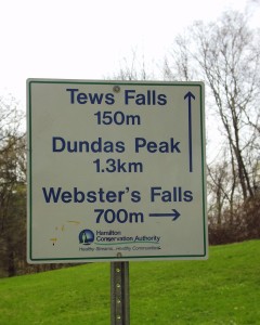 Tews Falls in Ontario