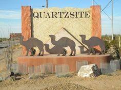 Welcome to Quartzsite, AZ