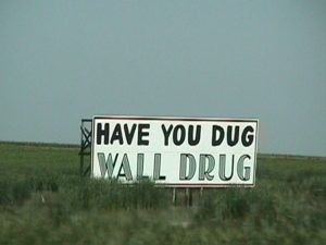 Another Wall Drug roadsign
