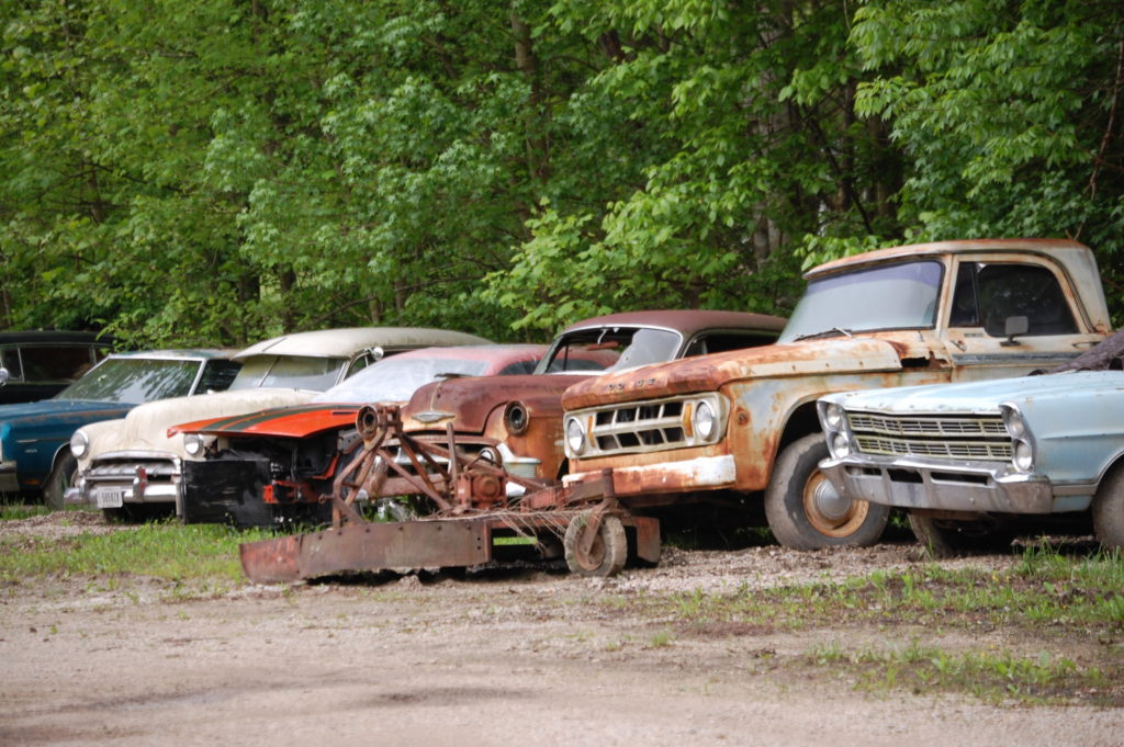 Old Cars in Hargett, KY