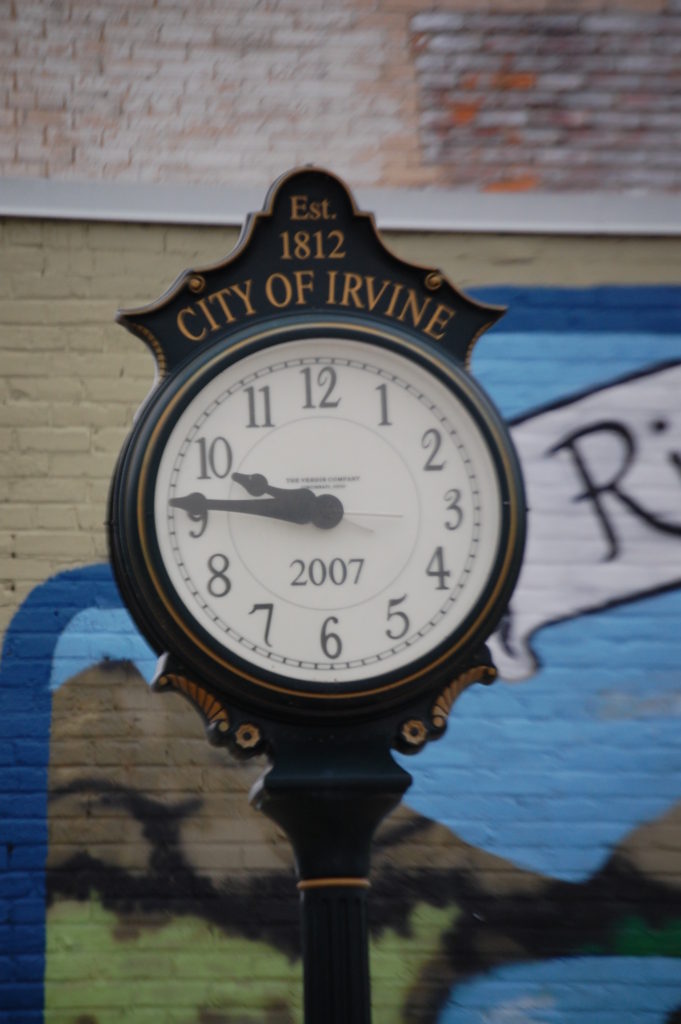 Irvine Clock