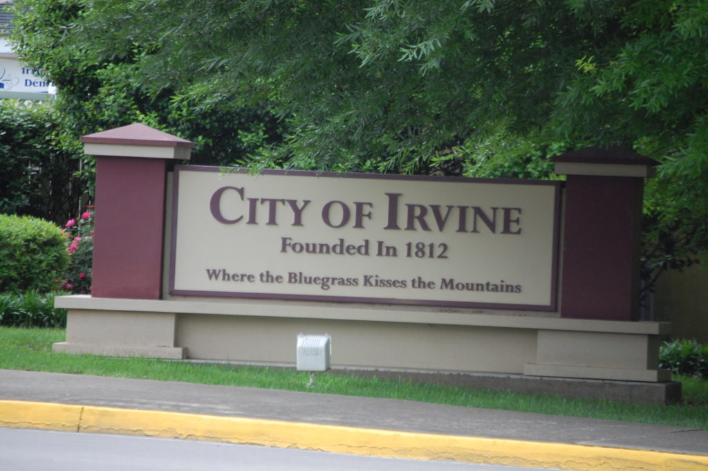 Welcome to Irvine, KY