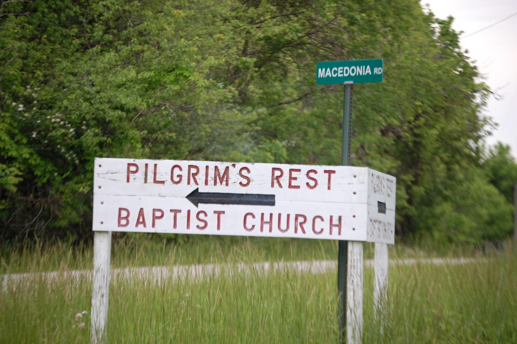 Another church sign...just north of McKee