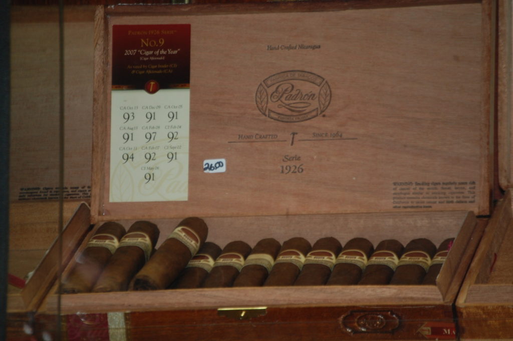 Mayfield Smoke Shop carries dozens and dozens of varieties of cigars
