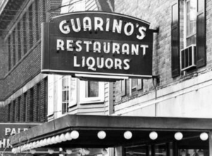 Guarino's sign in 1964