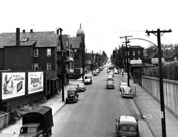 Mayfield Road in 1953, a couple of years before I was born here.