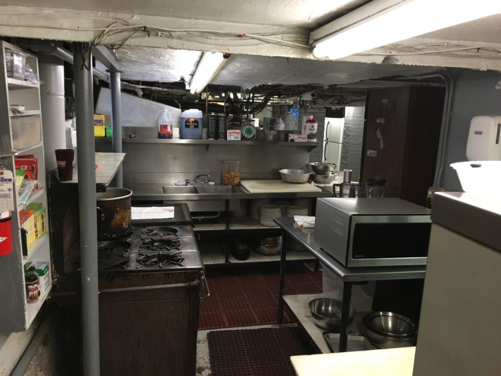 Guarino's Basement Kitchen ca 2016