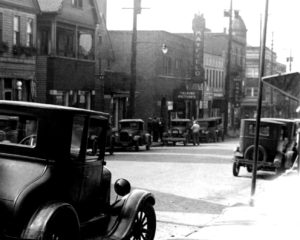 This is an early image of Little Italy from the 1920s