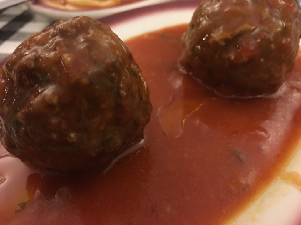Homemade Meatballs infused with Sicilian bred wild anise