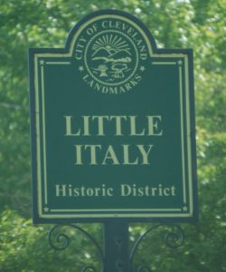 Little Italy Historic District in Cleveland