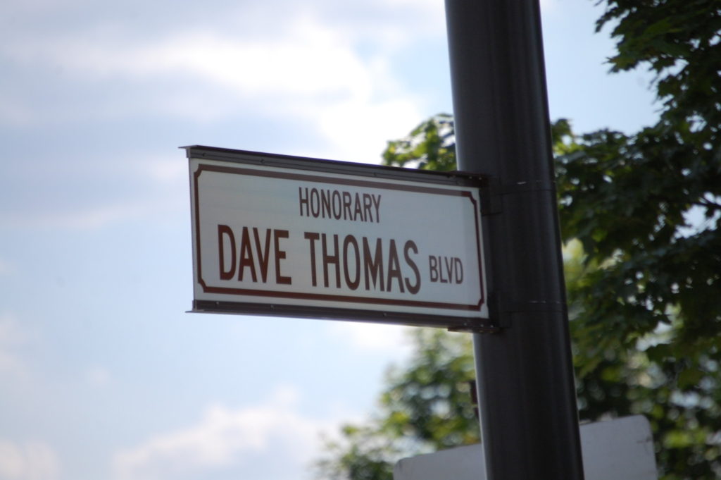 Dave Thomas Blvd. in Dublin, OH
