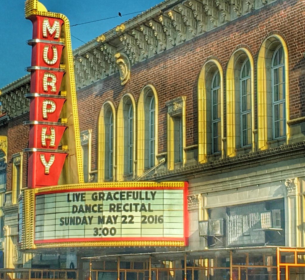 The historic Murphy Theatre in Wilmingotn, OH