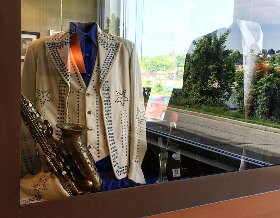 Bobby Vinton Stage items on display in Canonsburg McDonald's