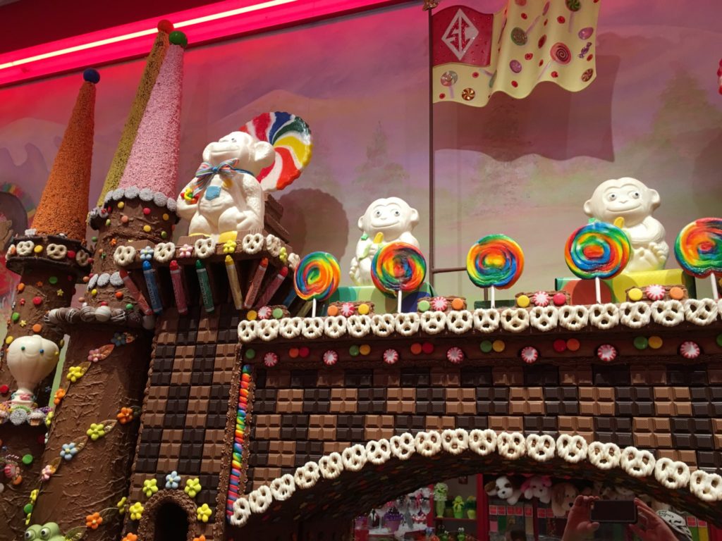 Closeup of Castle Decor at Sarris