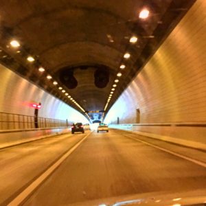 Cumberland Gap Tunnel where Kentucky, Virginia and Tennessee meet
