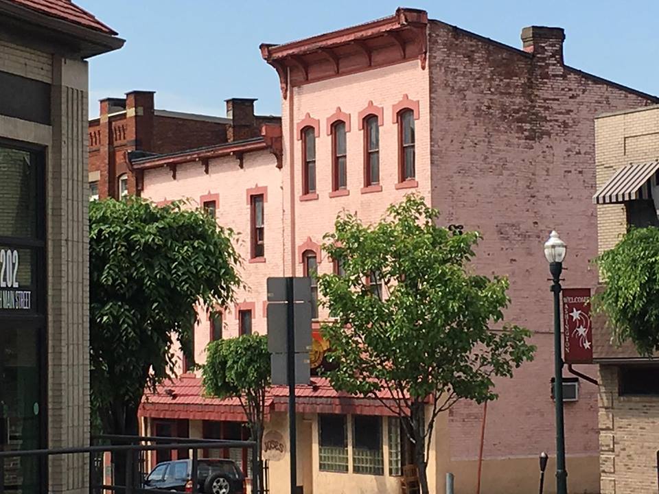 One of many old buildings in Washingotn, PA