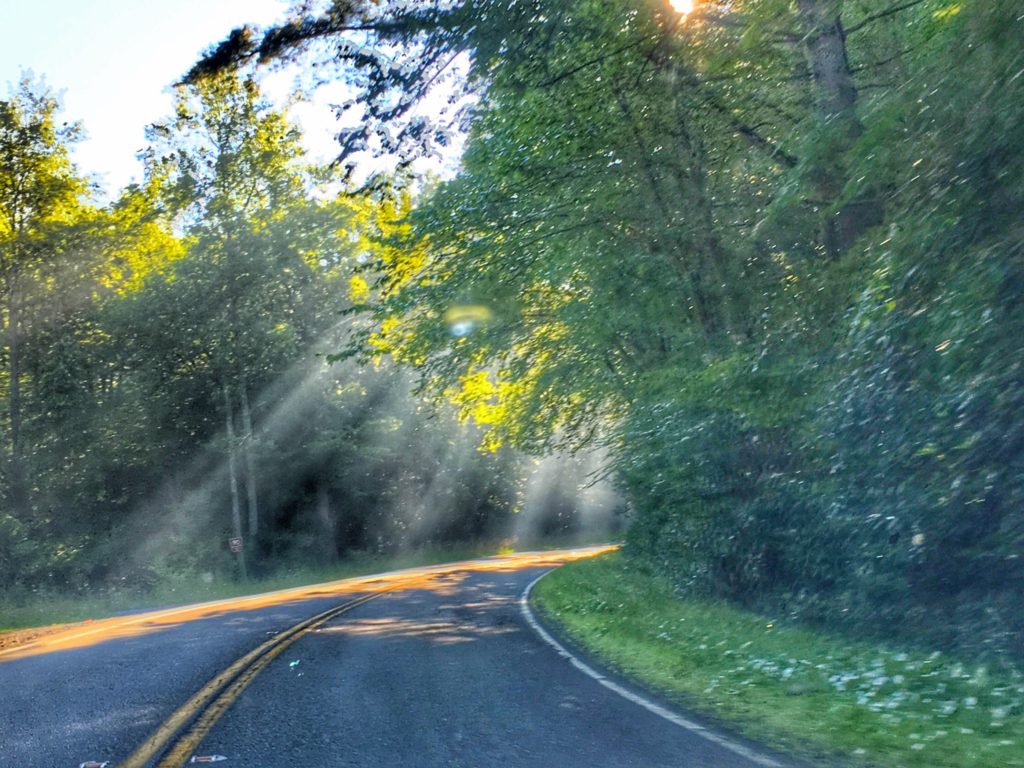 The Ligfhts from Heaven on US 58 near Damascus