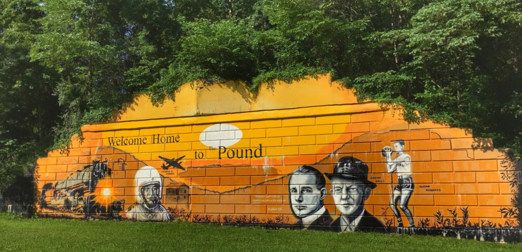 Pound Mural in Pound, VA