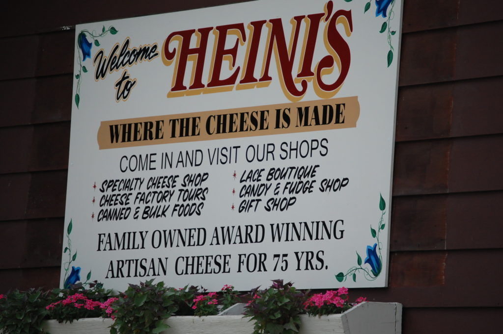 Welcome to Heini's - taken on a trip to Holmes County in 2011