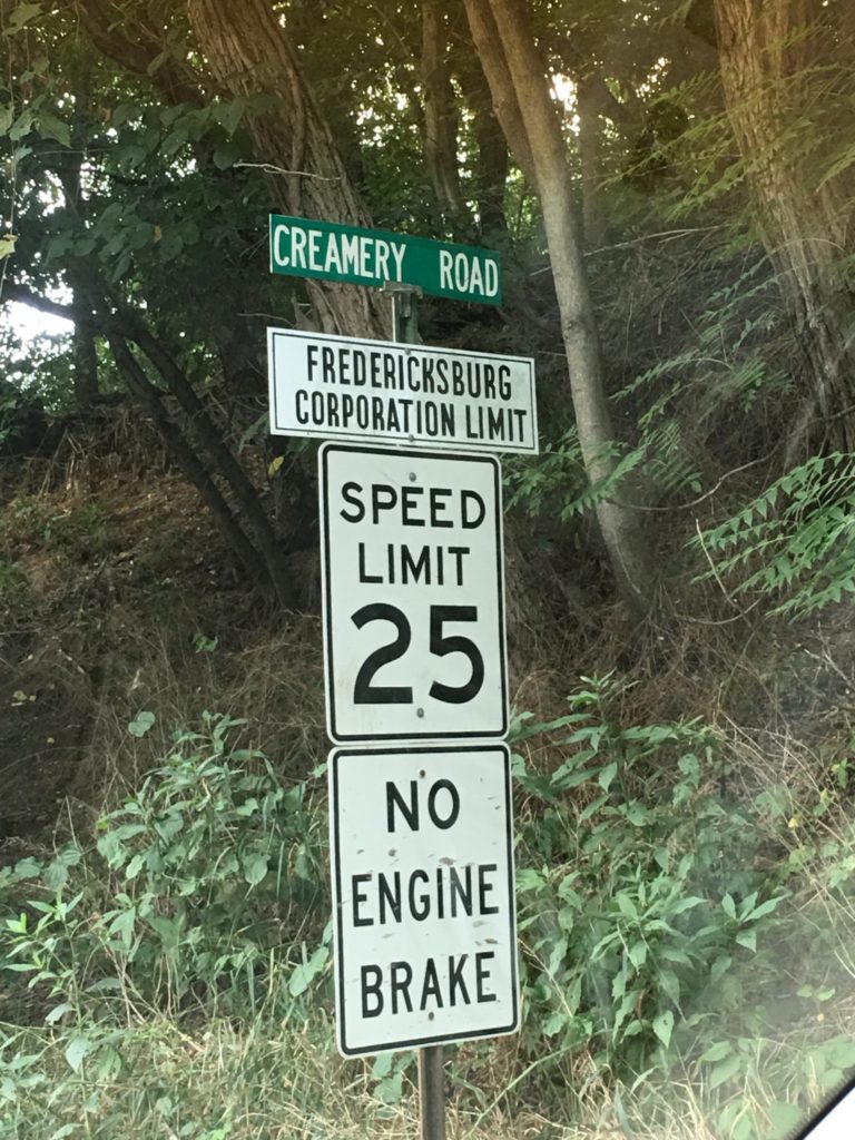 Fredericksburg Town Limit