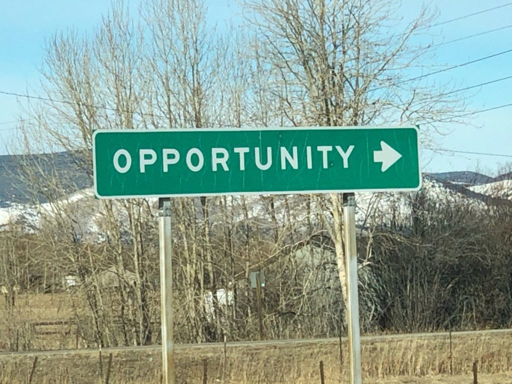 Opportunity, Montana by Brad Tyer