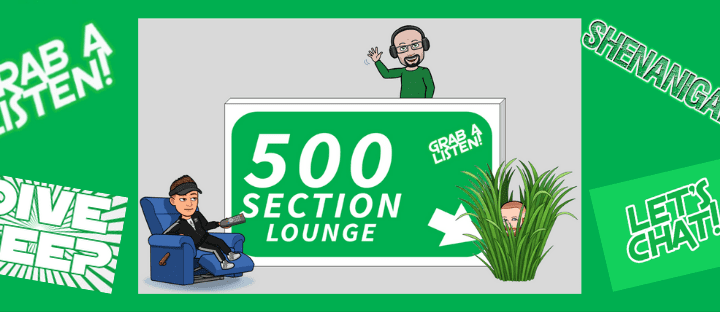 Check out my Interview on the SECTION 500 Podcast.  Released LIVE on Oct. 6, 2020